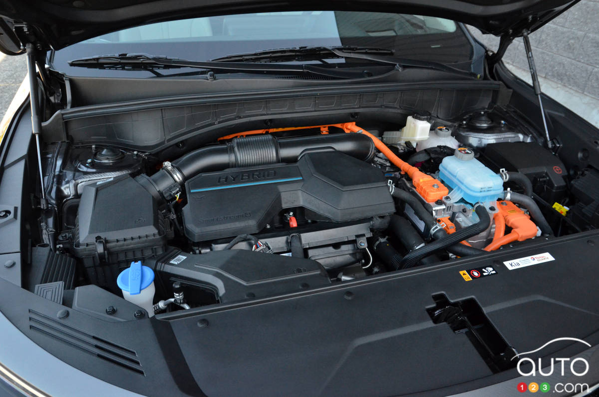 Kia Sorento PHEV 2022, moteur